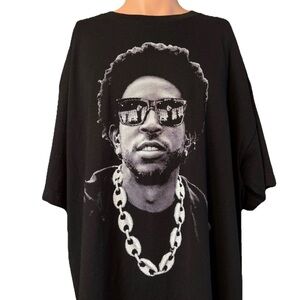 NEW Ludacris Together Again 2023 Tour Black Shirt Size 2XL Disturbing Tha Peace